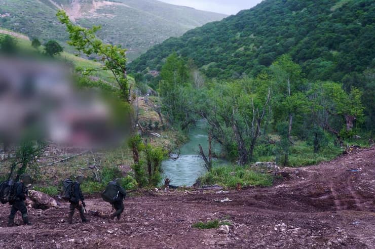 פעילות כוחות צוות הקרב החטיבתי גולני במרחב הליטאני (צילום: דובר צה"ל) פעילות כוחות צוות הקרב החטיבתי גולני במרחב הליטאני