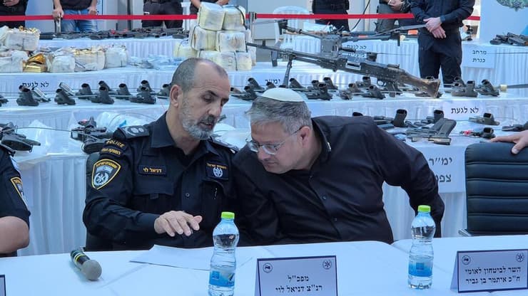 בן גביר ולוי (צילום: אלעד גרשגורן) בן גביר ולוי