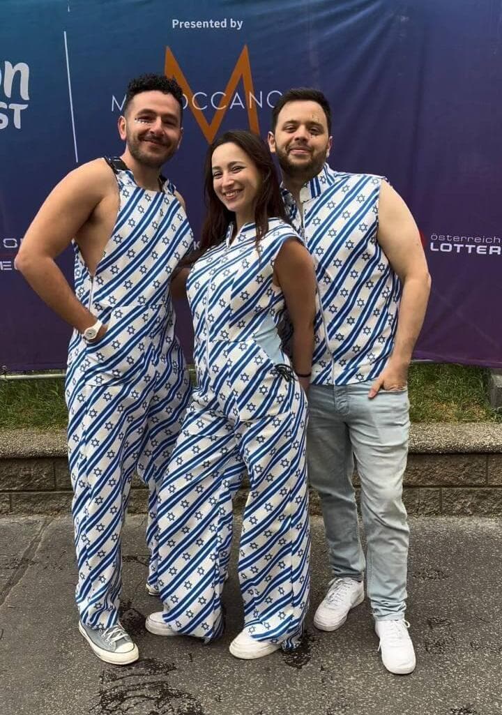 המעריצים הישראלים בווינה: תמיר רחמים, מאי פליישמן ודור פידרר