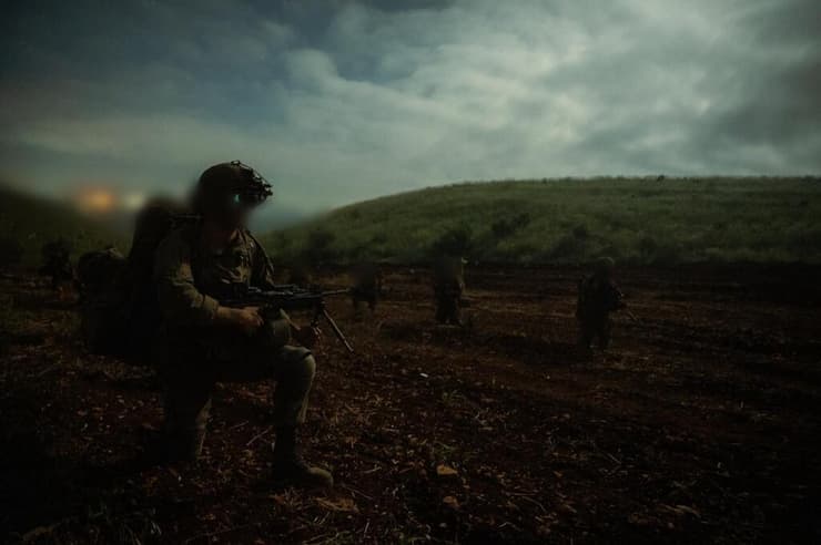 כוחות צה"ל בדרום לבנון (צילום: דובר צה"ל ) פעילות כוחות צה"ל בדרום לבנון