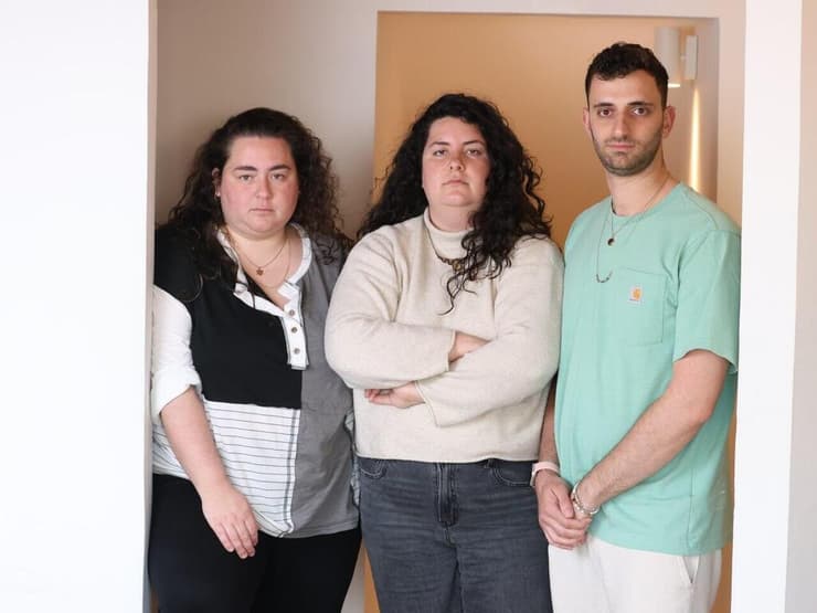 עומר גרוסמן, הגר פורת וירדן מרום מאוניברסיטת חיפה. הדו"ח מעניק תמונה מדאיגה באשר לביטחון של אנשים להט"ב באקדמיה (צילום: אלעד גרשגורן) אופק דן