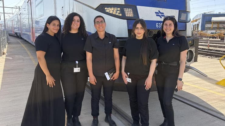 "מרגישה שאת חלק ממשהו גדול". נהגות הרכבת החדשות וחנית   