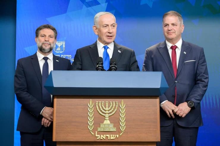 נתניהו: בקיץ נפעל מסגרות מיוחדות להכשרת ילדים ב-AI (צילום: מעיין טואף/ לע״מ) מסיבת עיתונאים מתווה החופש הגדול