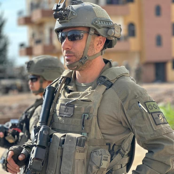 אל"מ עמרי רוזנקרנץ בלבנון (צילום: דובר צה"ל) אל"מ עמרי רוזנקרנץ בלבנון