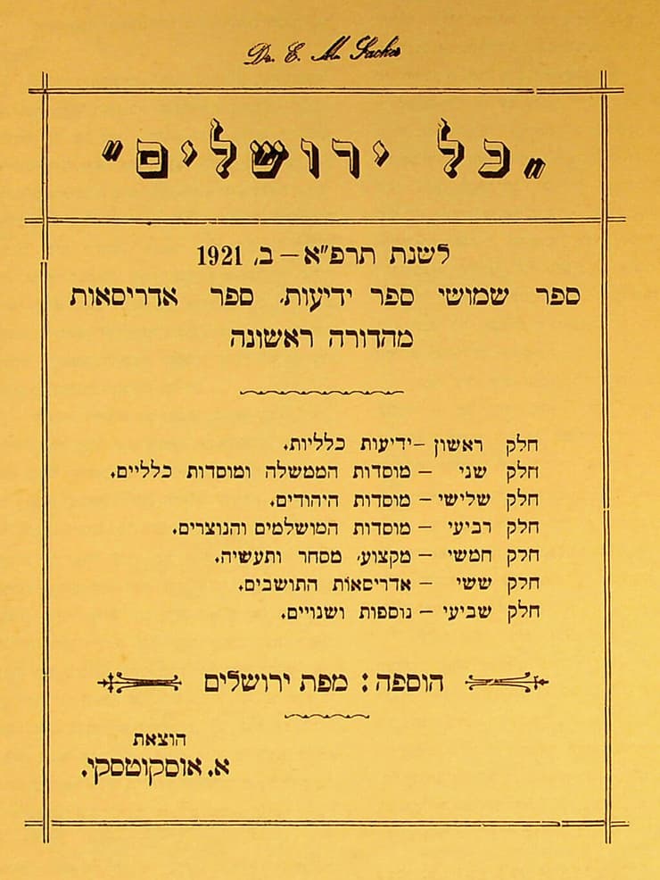 שער "כל ירושלים"