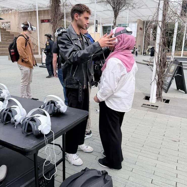 פעילות הסברה של ישראליז בקמפוסים בארה"ב