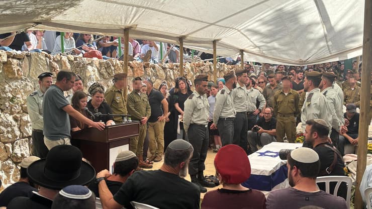 הלוויתו של סרן מעוז ישראל רקנטי ז"ל