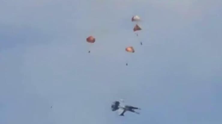 שני מטוסי F-18 אמריקנים התנגשו באוויר