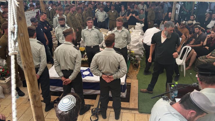 הלוויתו של סרן מעוז ישראל רקנטי ז"ל