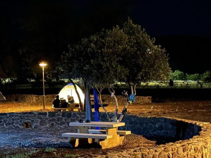 חניון הלילה בשמורת יער יהודיה