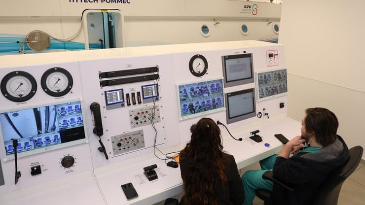 המרכז החדש בשיבא צפוי לשלב בין טיפול רפואי מתקדם לבין פעילות מחקרית בתחום הרפואה ההיפרברית (צילום: יחידת הצילום שיבא) המרכז לרפואה היפרברית במרכז הרפואי שיבא תל השומר