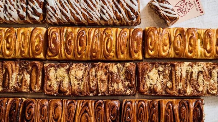BreadClub (צילום: נועם פריסמן) עוגת גבינה