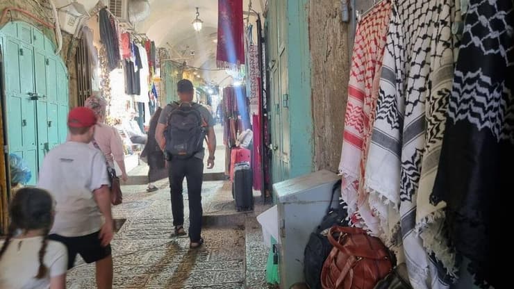 "העיר הזאת היא של כל הדתות". רחוב השלשלת (צילום: גלעד כהן) העיר העתיקה