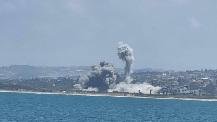 תקיפות צה"ל באזור צור תקיפות בלבנון