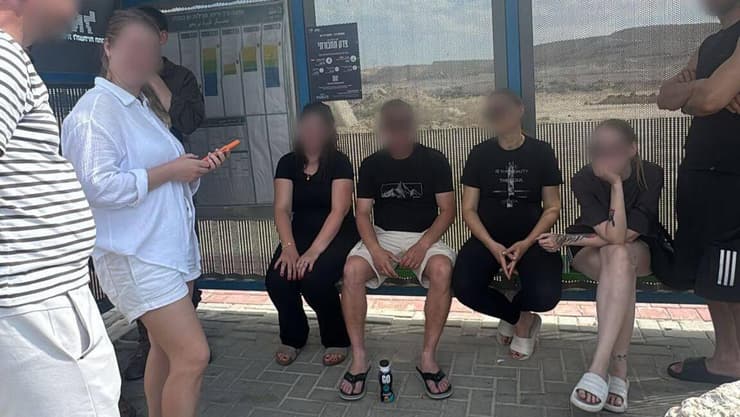 חילוץ 6 ישראלים ששכרו וילה במרכז העיר יריחו