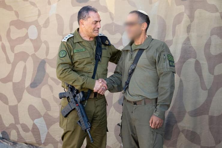 הרמטכ״ל זמיר בביקור בפיקוד הצפון (צילום: דובר צה"ל) הרמטכ״ל בפיקוד הצפון