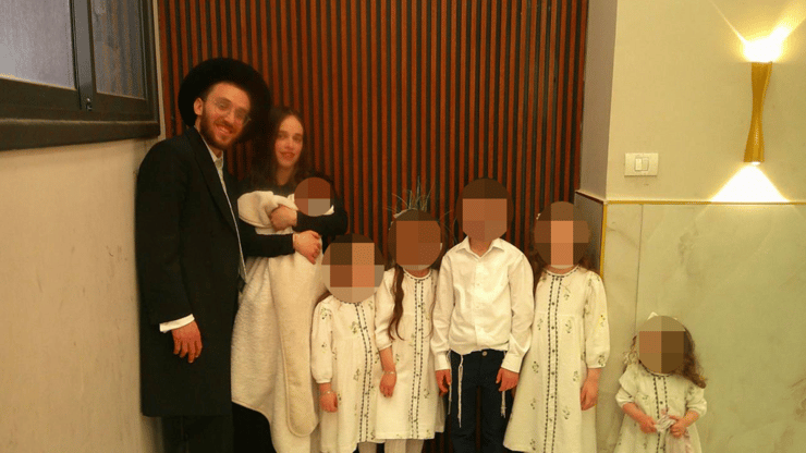 אילה ז"ל ושלמה זלמן עם ילדיהם שלמה ואיילה זלמן עם ילדיהם