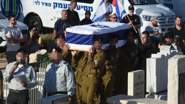 הלוייתו של נועם המבורגר ז"ל