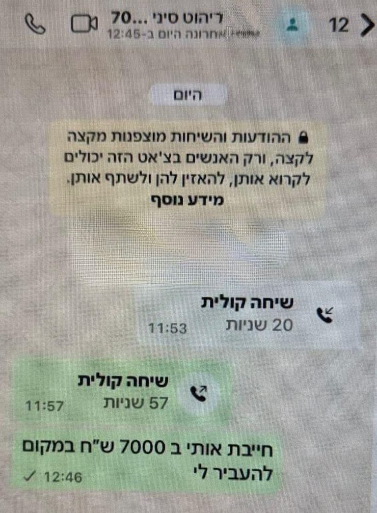 ההתכתבויות עם קורבנות העוקץ
