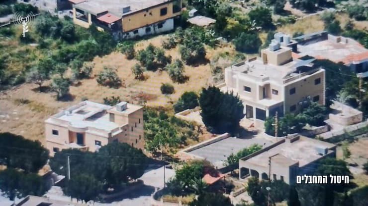 צילום: דובר צה"ל תיעוד מזיהוי וחיסול ארבעה מחבלים של חיזבאללה