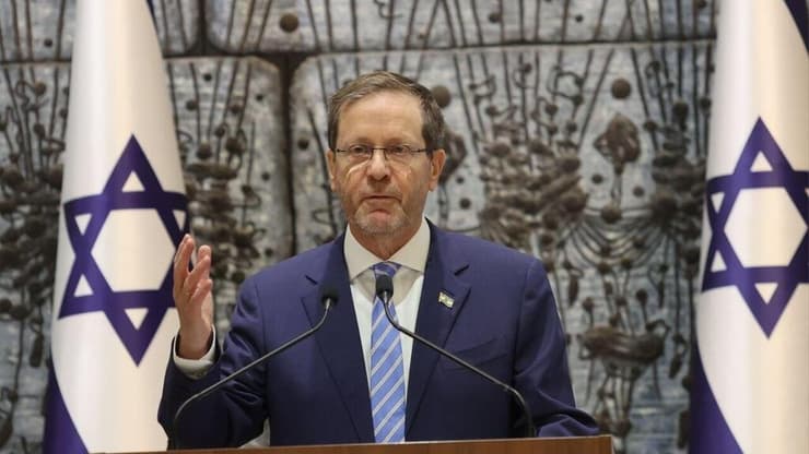 "קו אדום שאסור לחצות". נשיא המדינה יצחק הרצוג (צילום: אלכס קולומויסקי) נשיא המדינה בטקס הענקת פרס ירושלים לאחדות ישראל 2026