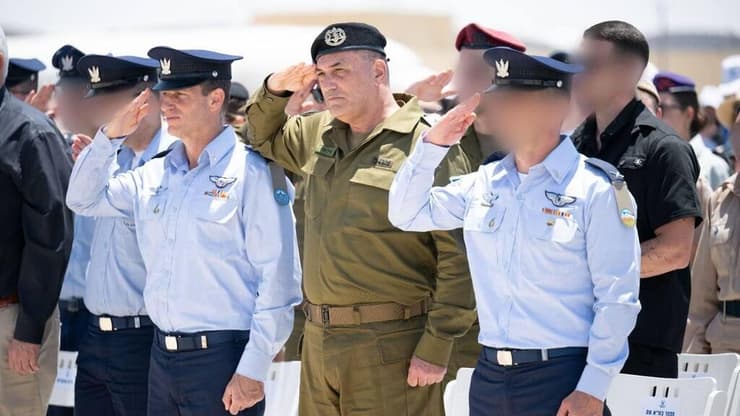 טקס קליטת הטייסת "גדעון" (צילום: דובר צה"ל) טקס קליטת הטייסת 'גדעון'