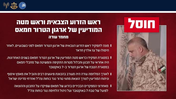 צילום: דובר צה"ל תעודת זהות של מוחמד עודה