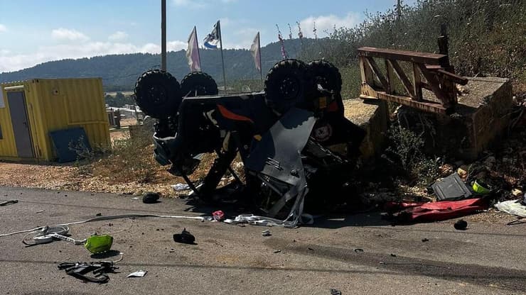 "נמצאים במגננה". הזירה בה נפלה אתמול רותם ינאי ז"ל מפגיעת רחפן פגיעת רחפן בגורן