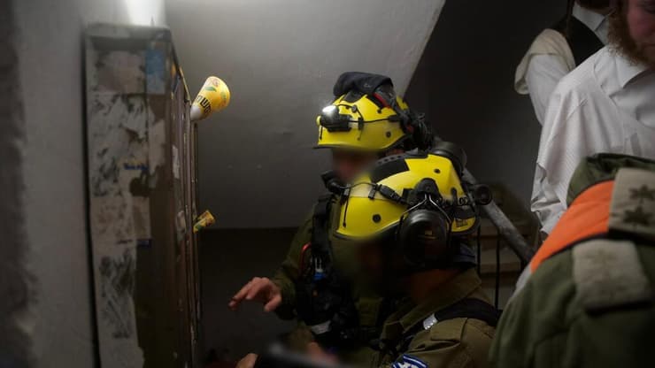 צילום: דובר צה"ל פעילות כוחות פיקוד העורף במהלך מבצע "שאגת הארי"