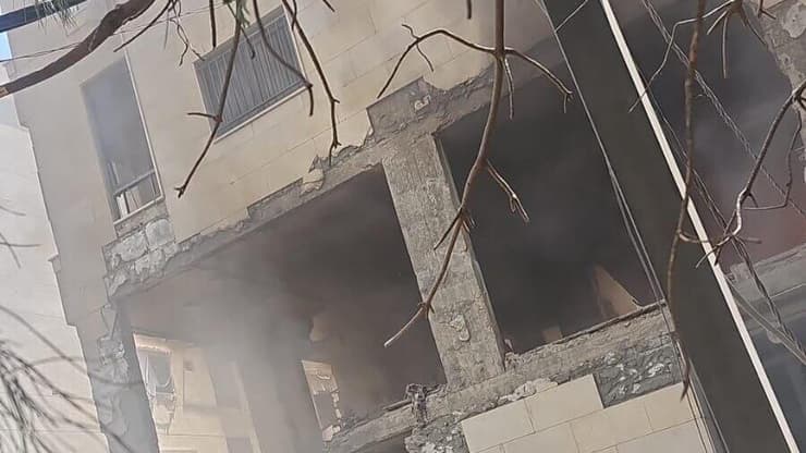 התקיפה באזור ביירות מקום התקיפה