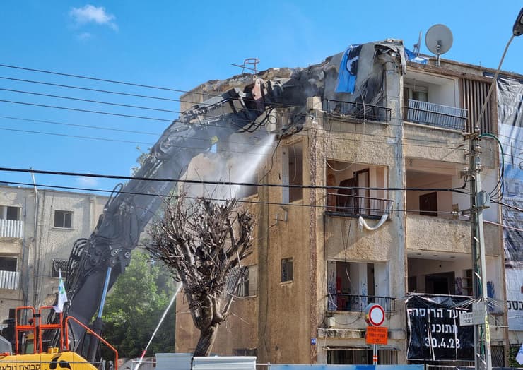 פרשקובסקי בני דן הריסה