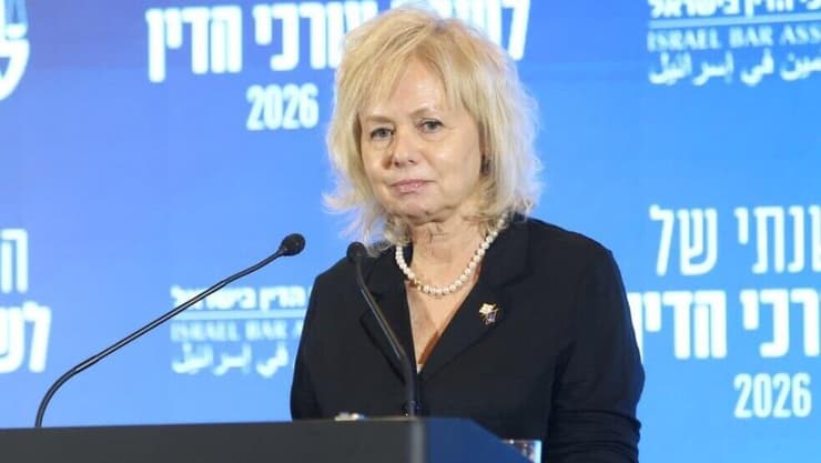 היועמ"שית גלי בהרב-מיארה (צילום: לשכת עורכי הדין ) גלי בהרב מיארה בכנס לשכת עורכי הדין באילת