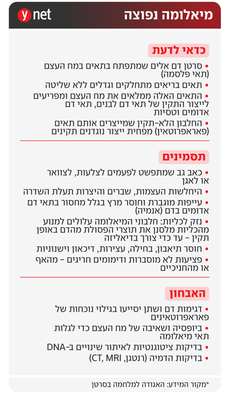 אינפו מיאלומה נפוצה אינפו מיאלומה נפוצה