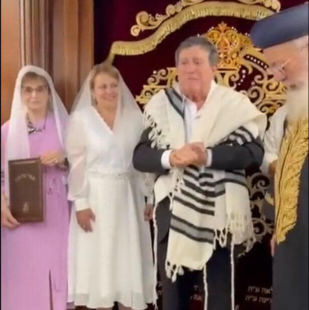החתונה של יהורם גאון ואלה לוסה