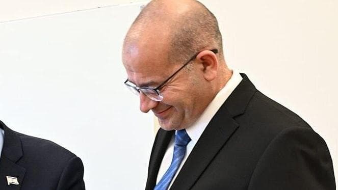 גופמן (צילום: חיים צח/ לע״מ) בנימין נתניהו ורומן גופמן