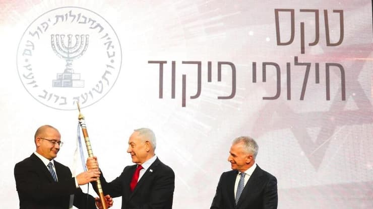 בנימין נתניהו ורומן גופמן (צילום: חיים צח/ לע״מ) בנימין נתניהו ורומן גופמן