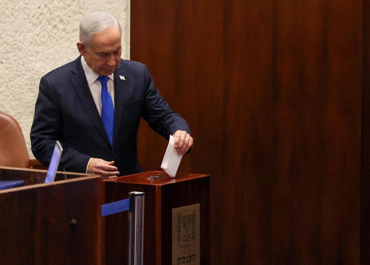 נתניהו בבחירות לתפקיד מבקר המדינה (צילום: רונן זבולון / רויטרס) בחירת מבקר המדינה במליאה