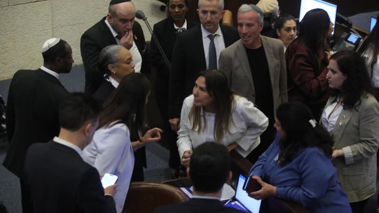מהומה במליאה