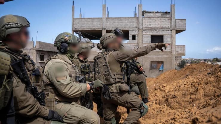 "צדנו אותם - ועכשיו זה השתנה". לוחמי צה"ל ברצועה (צילום: דובר צה"ל) פעילות צוות הקרב החטיבתי גולני במהלך המלחמה