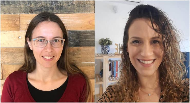 נורית גלבוע, מנהלת איכות סביבה במפעל "נשר" ודורין יעל, אחראית תחום ESG במפעל נשר (קרדיט: באדיבות המצולמות) נורית גלבוע ודורין יעל