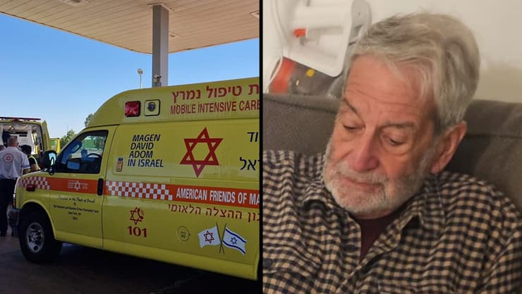 המשיך לעבוד למרות גילו. גבי קמין, תחנת הדלק בה עבד (צילום: באדיבות המשפחה) גבי קמין