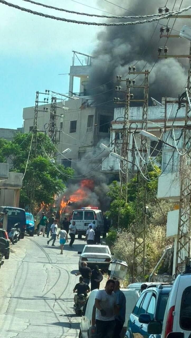 הותקף הכפר א-סכסכיה בדרום לבנון