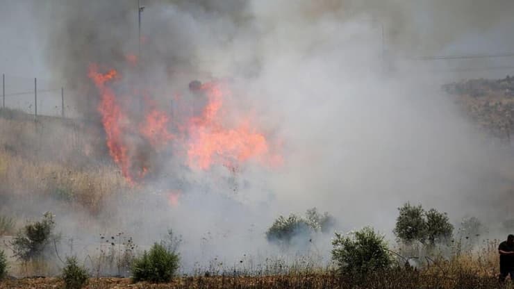 מתנחלים הציתו רכוש של פלסטינים בחווארה