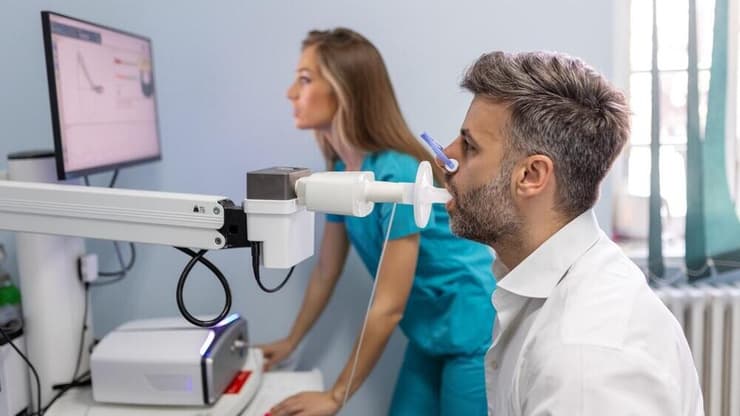 בדיקת ספירומטריה לאבחון COPD