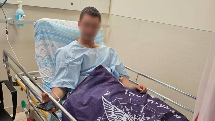 צילום: באדיבות המשפחה נ', מפקד בגדוד שקד של גבעתי, נפצע קשה מפגיעת רחפן בהגנה על הצוות