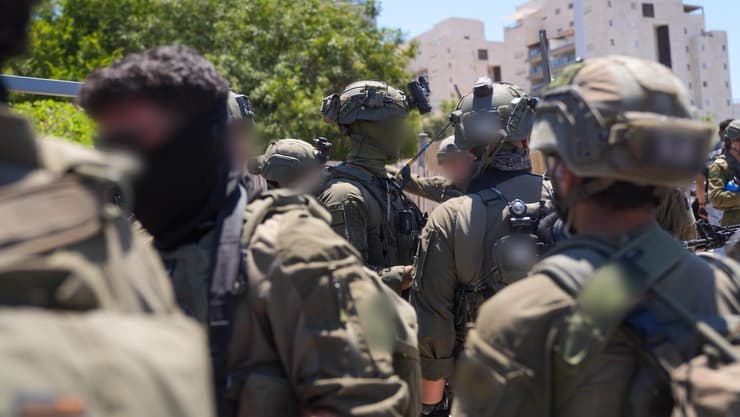 כוחות צה"ל בזירה