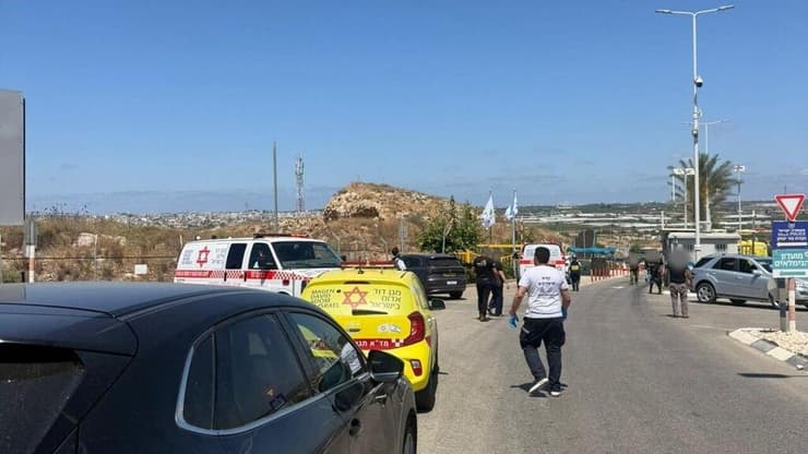 צילום: תיעוד מבצעי מד"א פיגוע ירי מתגלגל באזור כוכב יאיר