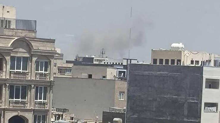 טהרן לפני זמן קצר תקיפה אווירית בריי, איראן