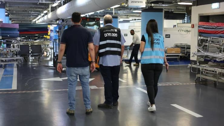 בית החולים רמב"ם עבר לפעול מתחת לפני הקרקע בעקבות הירי מאיראן