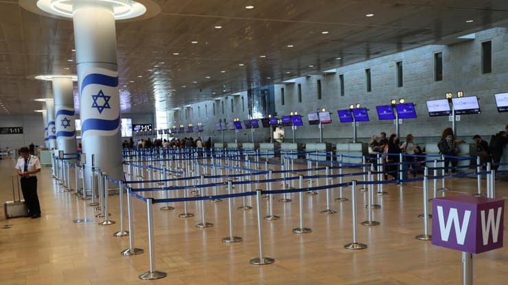 נתב"ג ריק בזמן המלחמה עם איראן (צילום: יריב כץ) נתב"ג ריק